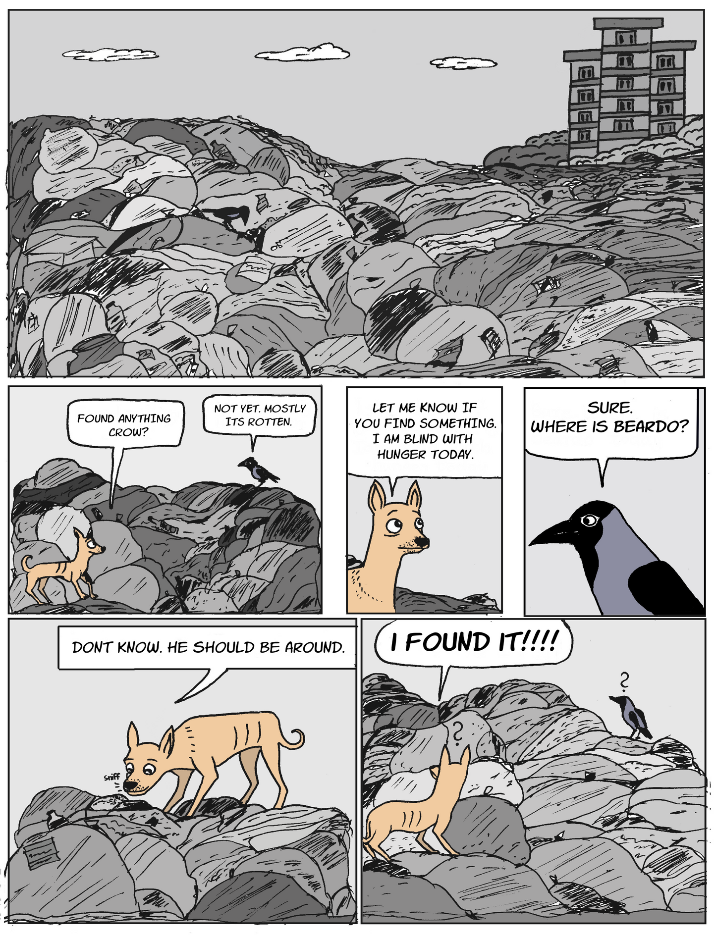 Gustoso! - The Adventures of Skinny, Beardo and Crow #1