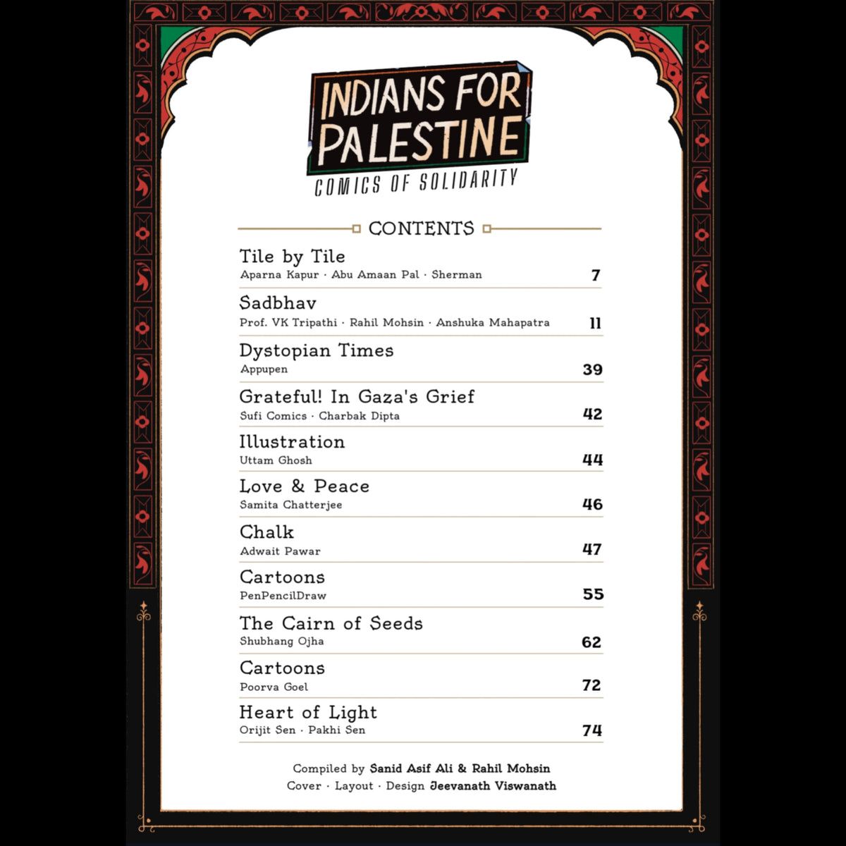 Indians For Palestine: Comics of Solidarity